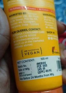 Aqualogica Glow Vitamin C Face Wash