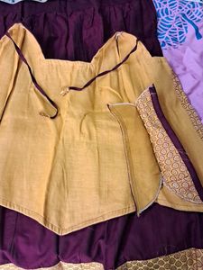 Beautiful, Traditional, Blouse N Skirt For Girls