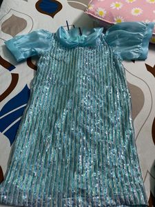 Sparkly Blue Party Dress