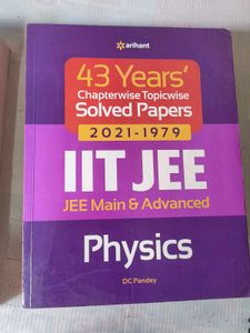 IIT JEE Physics Solved Papers by Arihant