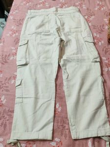 cargo white pant