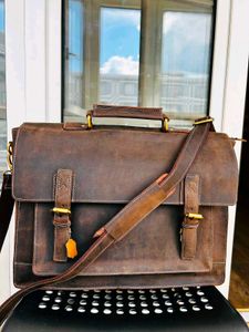 Vintage Leather Briefcase