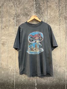 90s Vintage Motorcycle Graphic T-Shirt