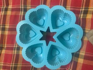 Heart Shaped Silicone Baking Mold