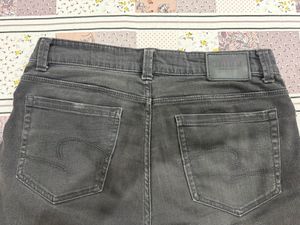 SPYKAR Men's BLACK Dark Wash Jeans