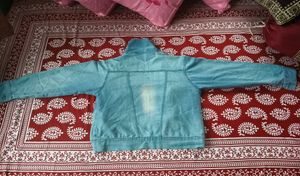 Light Wash Denim Jacket unisex