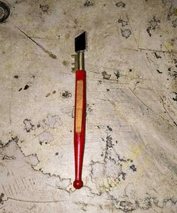 Diamond Point Glass Cutter.