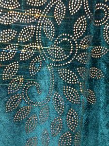 Elegant Green Velvet Kurta
