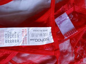 Red Lace Babydoll Nightwear
