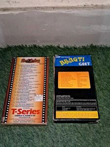 Vintage Bollywood Music VHS Tapes