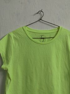 Neon Green Hey Top
