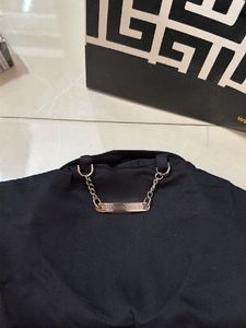 Balmain Black Shirt half sleeve size 40 L