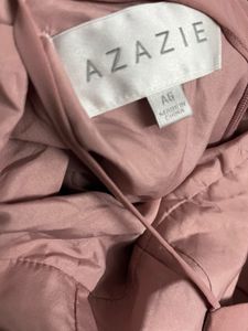 new Blush peach back less bow dress👗(surplus)
