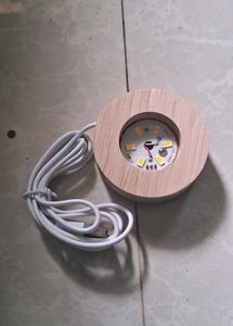 Wooden LED Lamp Base