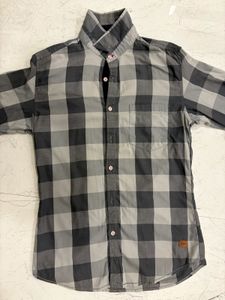 New Men's Checked Long Sleeve Shirt