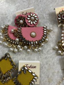Assorted Traditional Indian Earrings 4 pices combo