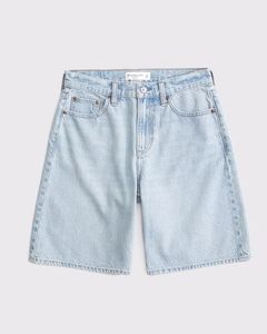 Abercrombie & Fitch Light Wash Denim Shorts