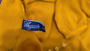 Stylish Yellow Tunic Top