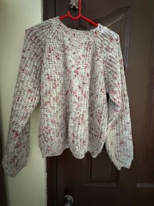 Cozy Speckled Knit Sweater