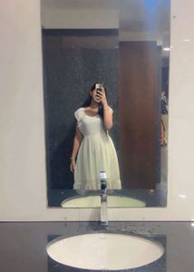 Elegant White Mini Dress