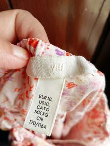 Floral Cotton Midi Dress by H&amp;M