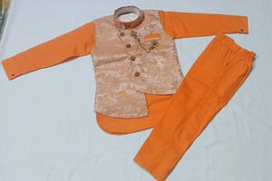 Kids Ethnic Kurta Set with Jacket