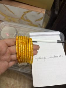 Honey Tiger-Stripe Glass-Look Stack