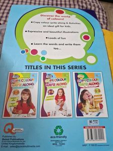 Copy Colour Write Along Activity Book