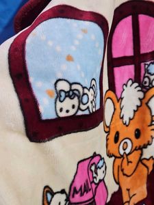 Cute Cartoon Baby Blanket