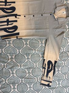 Stylish Men's Ombre Graphic Shirt