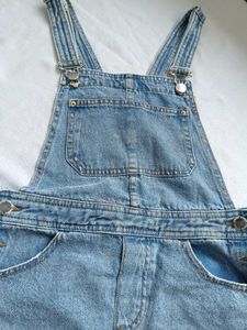 Denim Overall Skirt