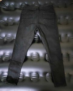 PRICE Drop Splash Faded Black Jeans
