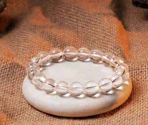 Clear Crystal Bead Bracelet