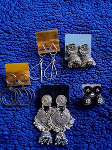 Combo Of 5 Earrings