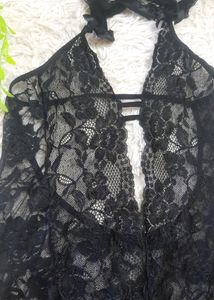 Black Lace Bodysuit