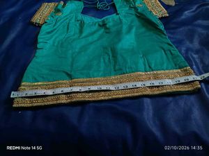 Heavy bridal lehenga with cancan attached