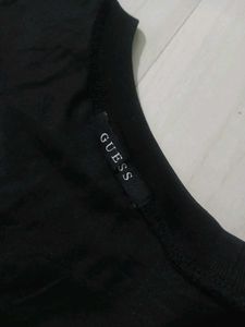 Guess Black T-shirt with Logo