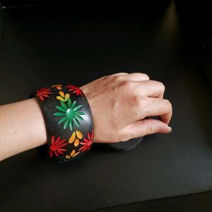 Wooden Bangles Combo Of 2