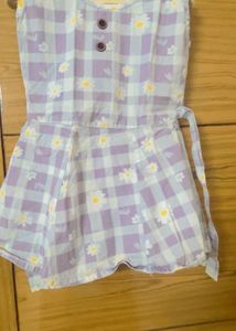 Cute Animal Print Baby Dress