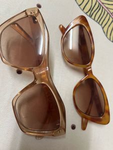 H&amp;M Tortoise Shell Sunglasses Set Of 2