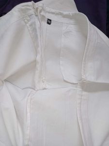 Classic White Straight Leg Trousers