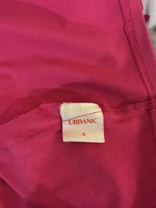Vibrant Pink Strapless Tube Top