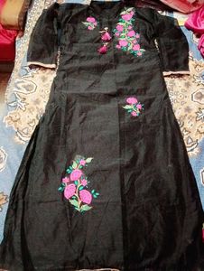 Embroidered Kurta sharara with Dupatta