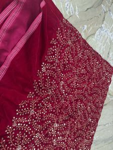 Exquisite Sequin Embellished Saree