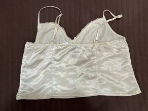 Satin Lace Trim Cami Top (Pack of 2)