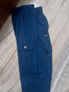 Blue Cargo Pants