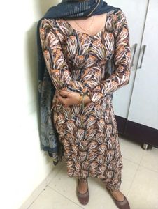 Beautiful Printed Kurta Set with Dupatta
