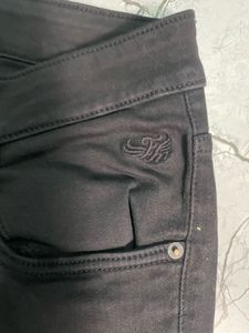 Flying MACHINE Black Skinny Fit Jeans