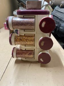 Solimo Revolving Spice Rack 12 Pieces