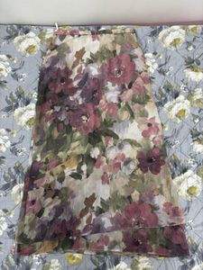 Floral Print Maxi Skirt
